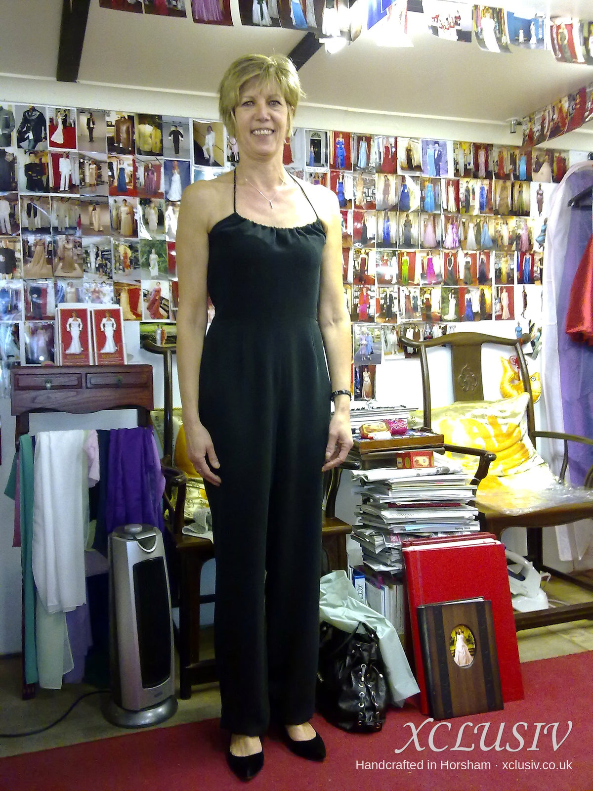 Black Halter Jumpsuit – Mother of the Bride – XCLUSIV Horsham