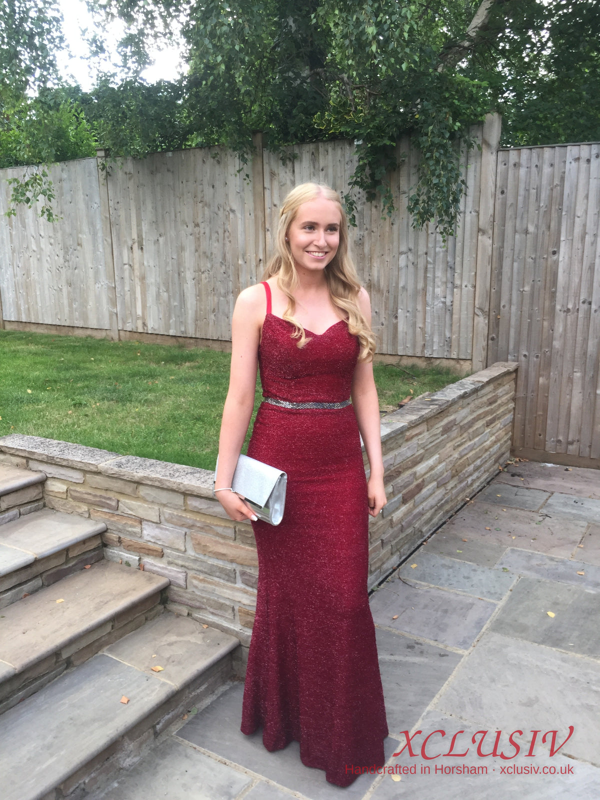 Burgundy Lace Mermaid Prom Dress – XCLUSIV Horsham