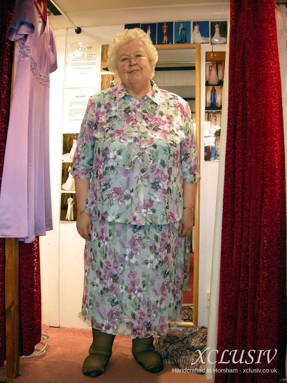 Floral Print Top & Skirt – Mother of the Bride – XCLUSIV Horsham Main image