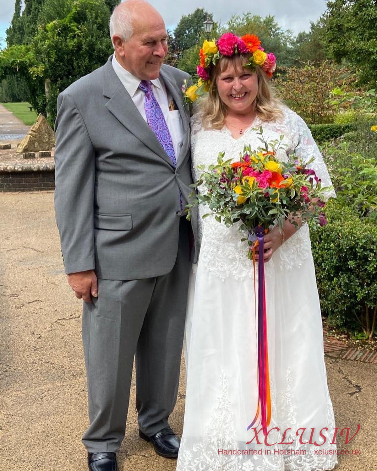 Ivory Lace Boho Wedding Dress – Plus Size – XCLUSIV Horsham