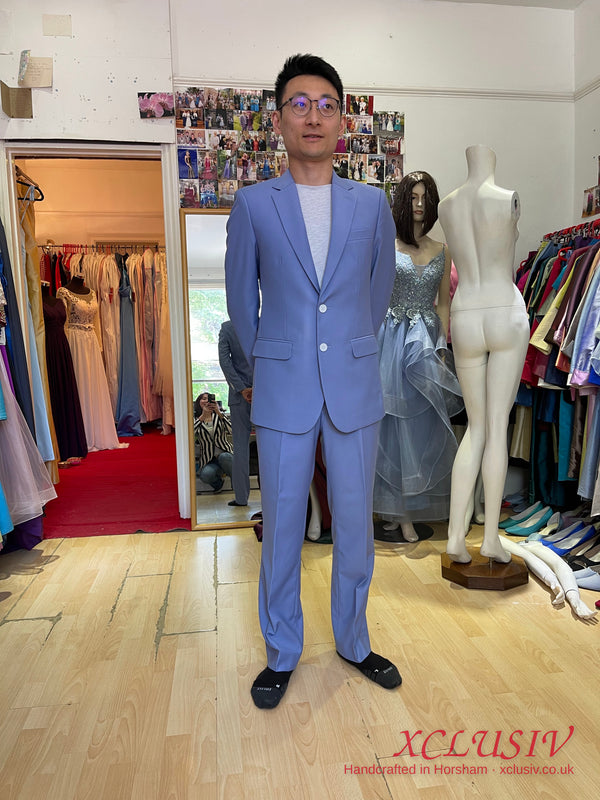 Periwinkle Men's Two-Piece Suit – XCLUSIV Horsham