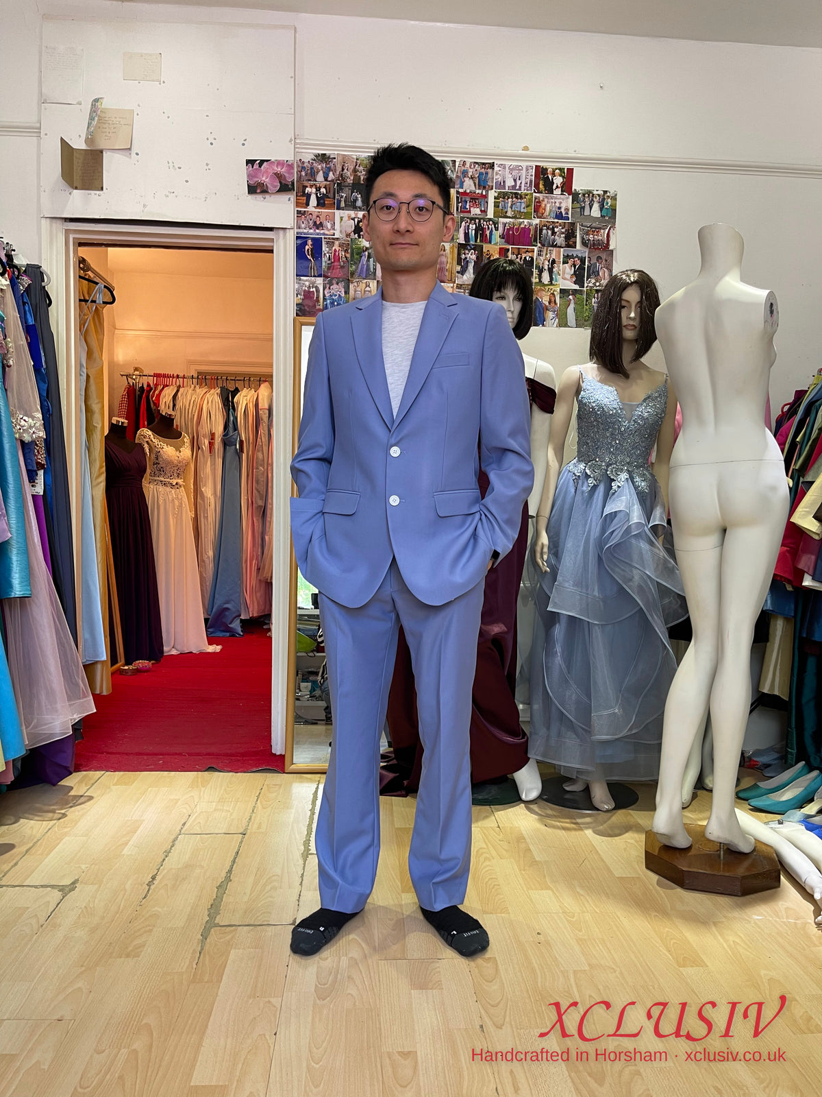 Periwinkle Men's Two-Piece Suit – XCLUSIV Horsham (view 2)