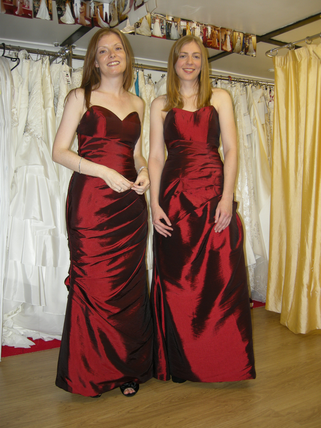 Taffeta bolero bridesmaid dress, Sussex - XCLUSIV