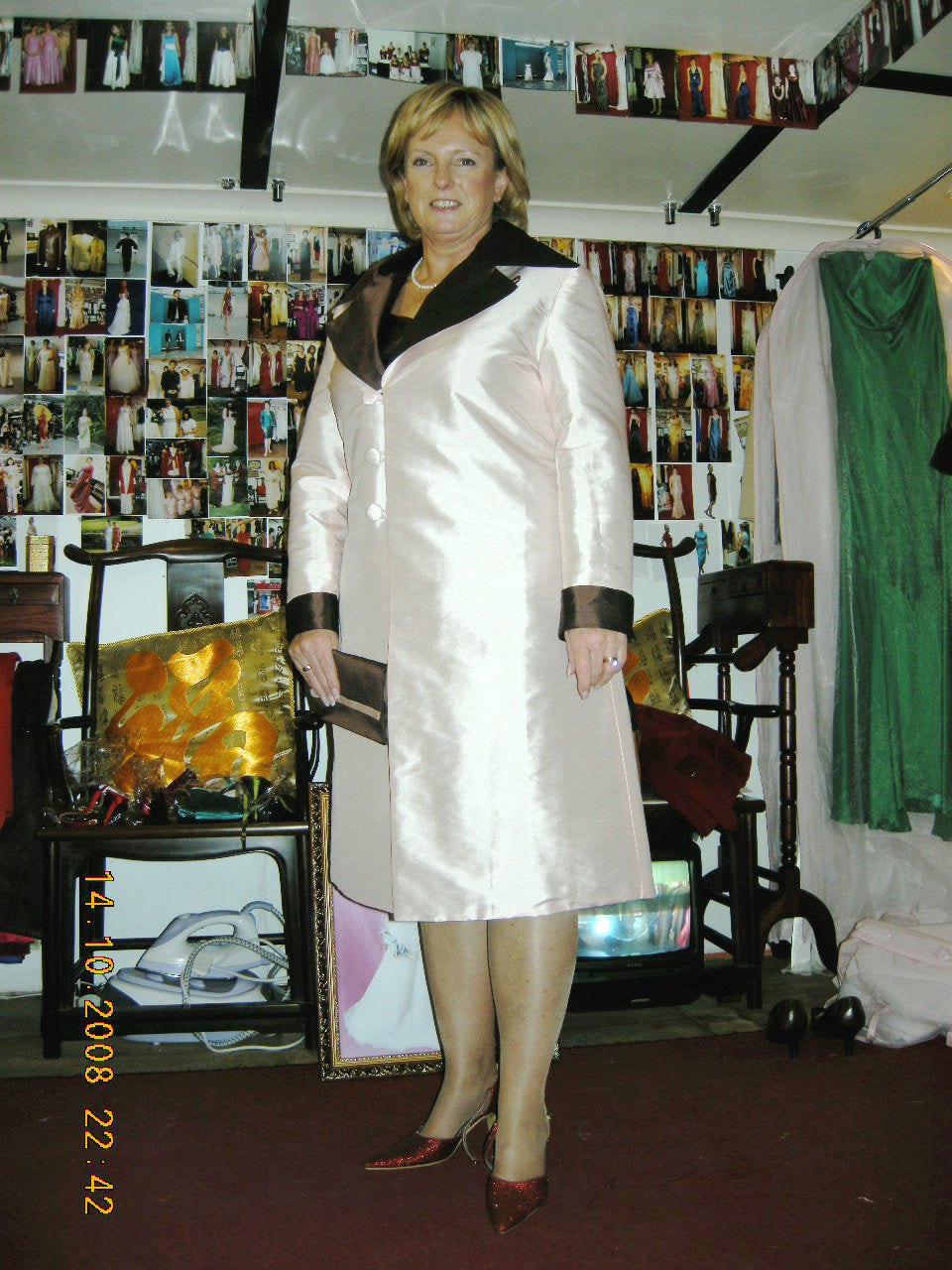 Mother of the bride reversible coat, bolero and dress - XCLUSIV Horsham