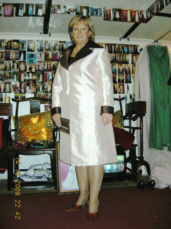 Mother of the bride reversible coat, bolero and dress - XCLUSIV Horsham