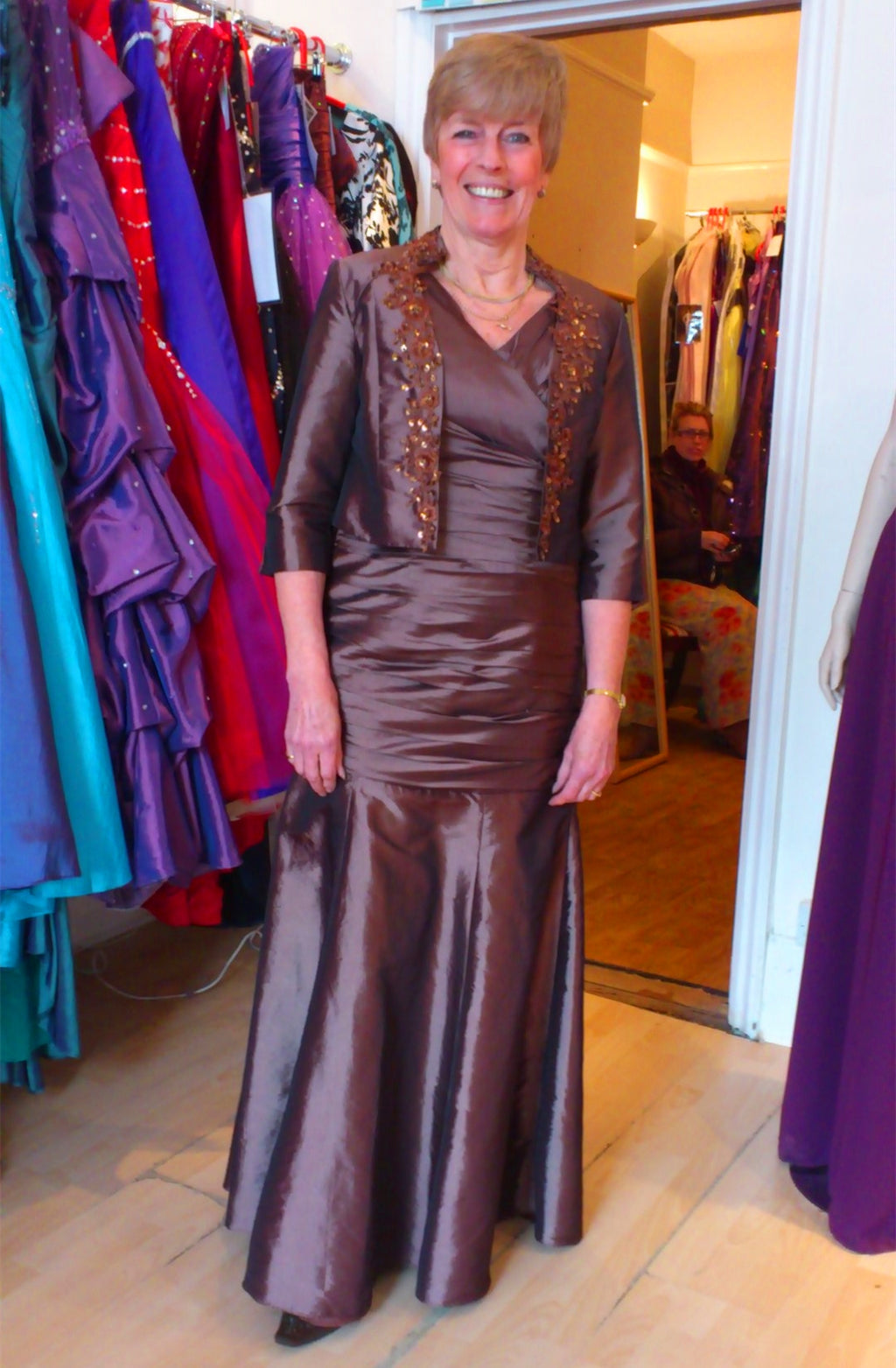 Second marriage dress and bolero - XCLUSIV Horsham, West Sussex