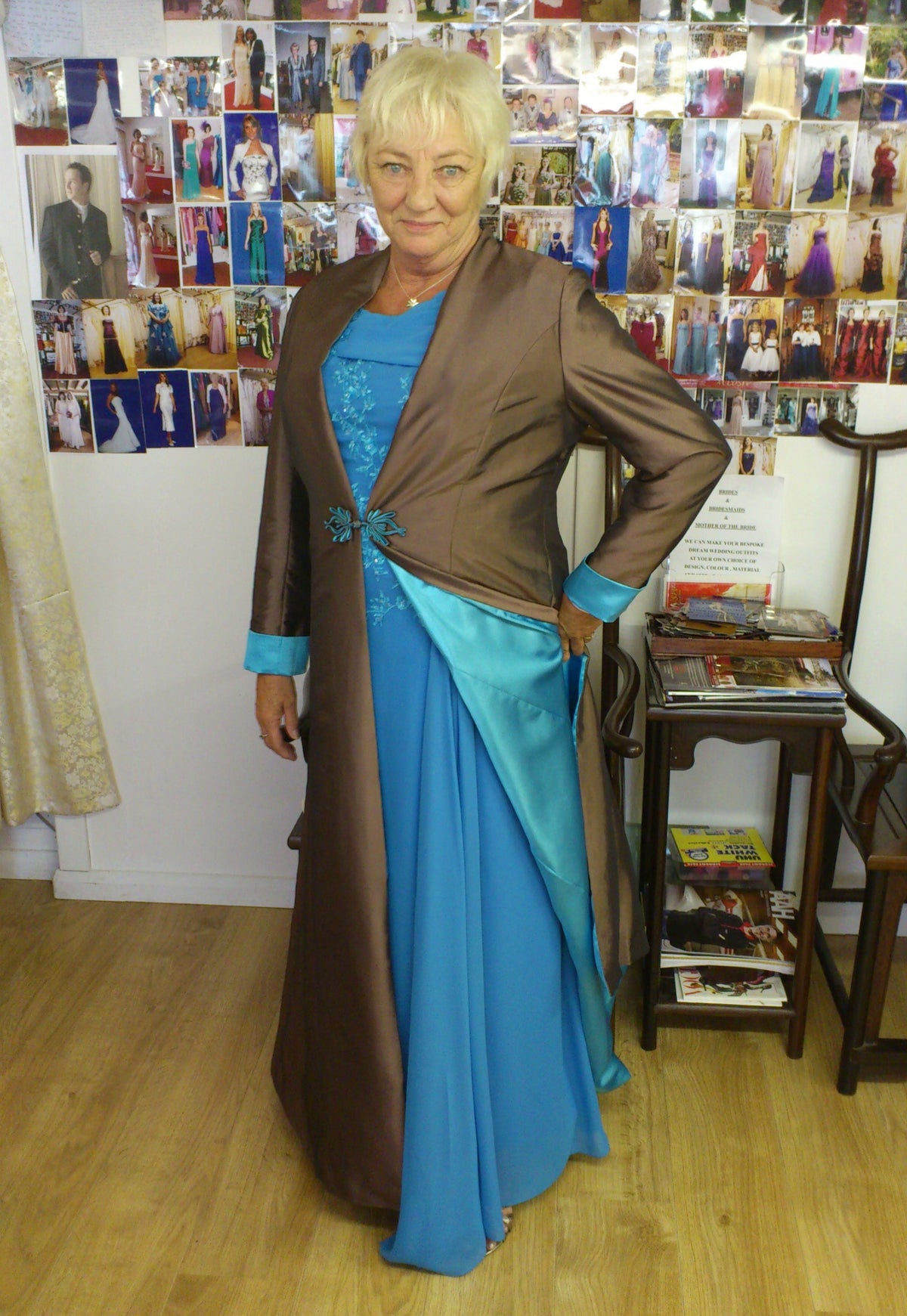 winter mother of the bride  outfit Main image