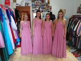 Chifon V neck Bridesmaids dresses