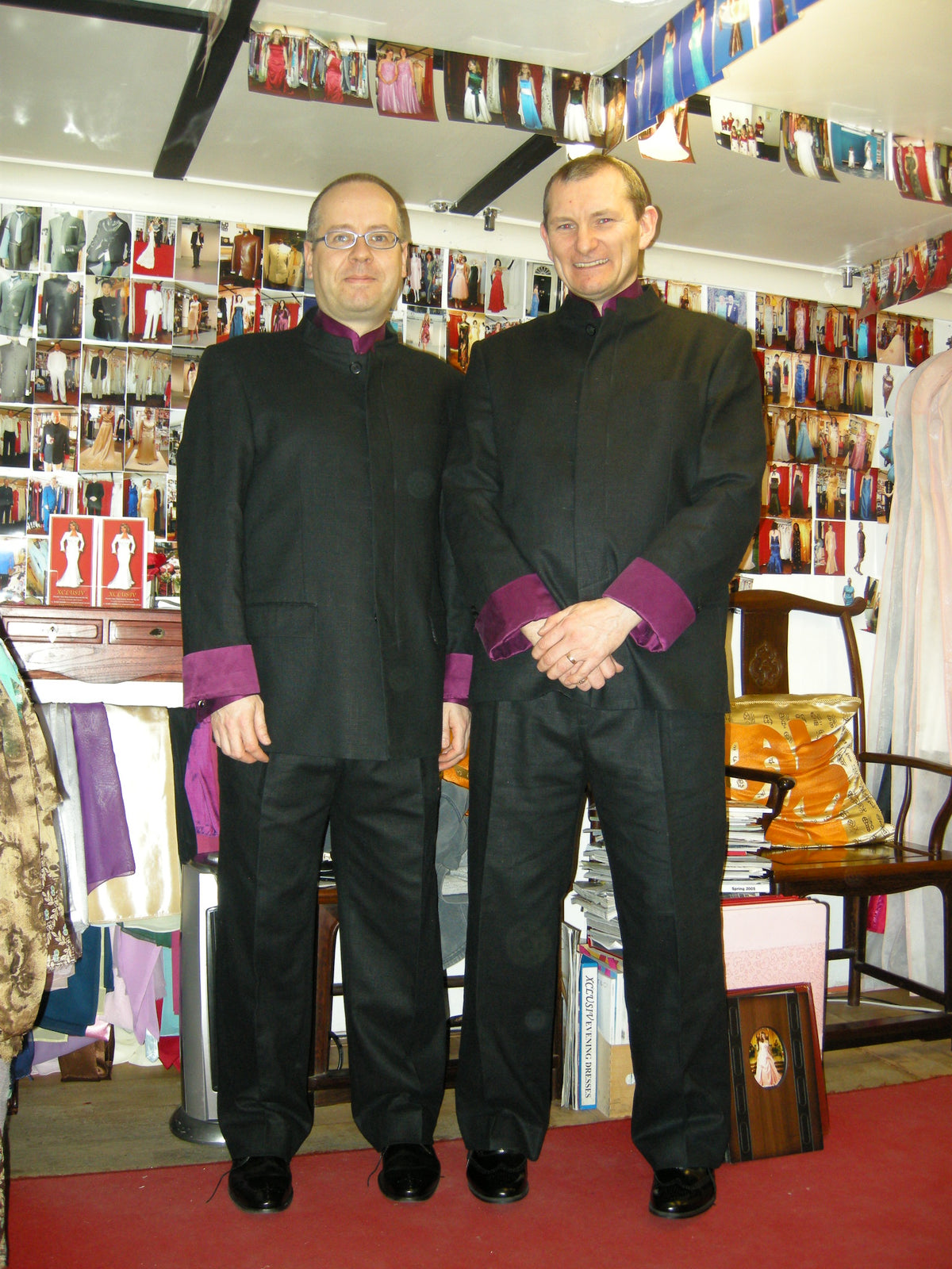 Bespoke oriental suit with silk lining - XCLUSIV Horsham
