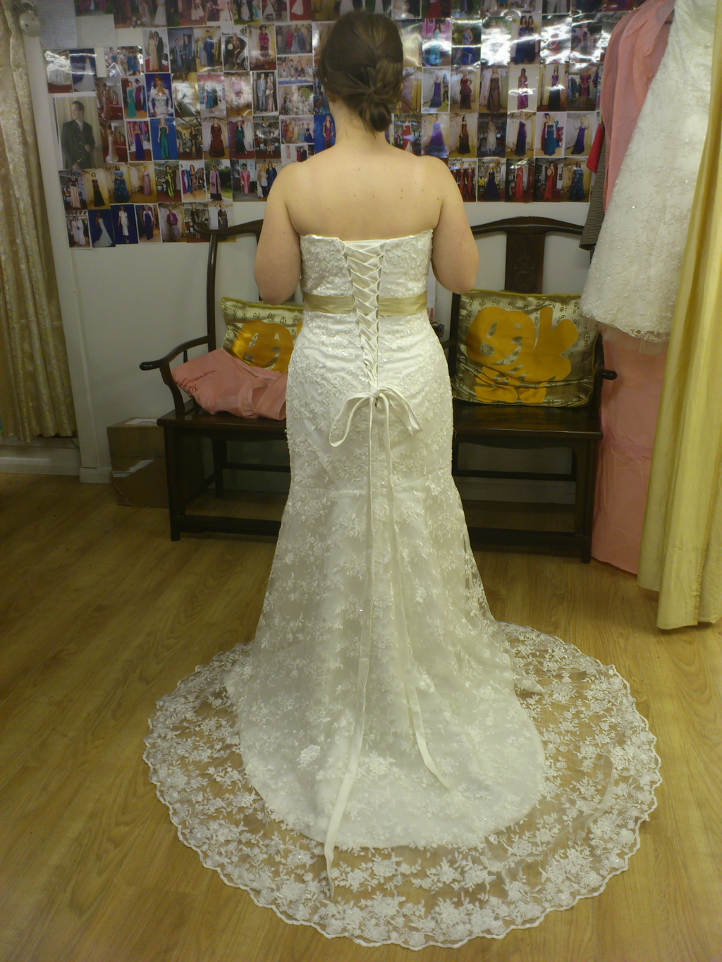 Bridal gown detail - XCLUSIV Horsham