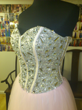 Full bodice with  beadings