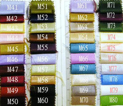 Satin colour chart 2 – XCLUSIV